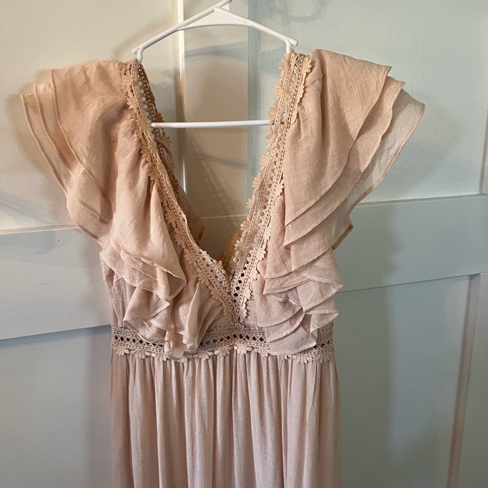 Red dress Boutique maxi Dress. XS